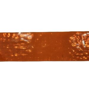 Shimmer Glass Strip - 150x50mm - Orange