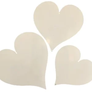 3 pc Acrylic - Hearts