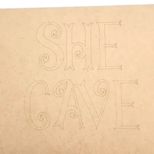 She Cave Board - (350x300x9mm)