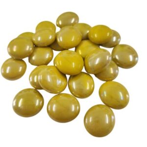 Glass Nuggets - Opaque Yellow