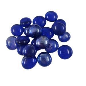 Glass Nuggets - Transparent Deep Blue