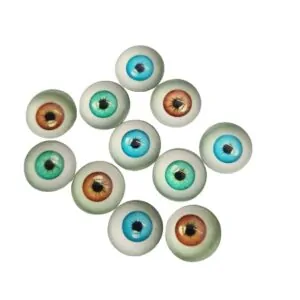 Eyes Cabochons - mixed - 12pc