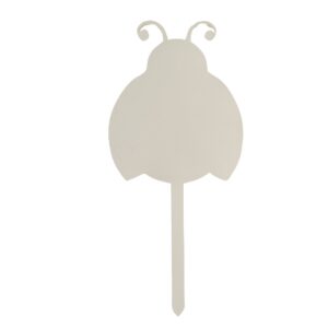 Acrylic Lady Bug Plant Stake - (350x160x6mm)