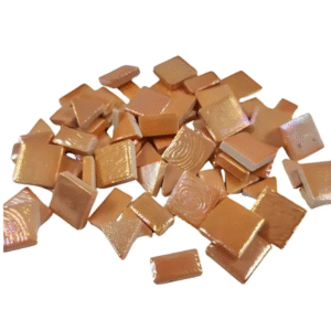 Iridised Irregular Ceramic Pieces - Mango