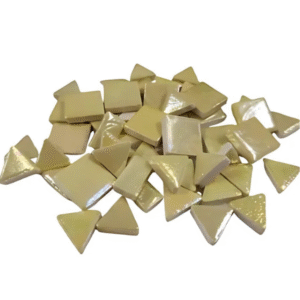 Iridised Irregular Ceramic Pieces - Sunshine