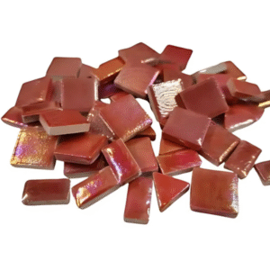 Iridised Irregular Ceramic Pieces - Watermelon
