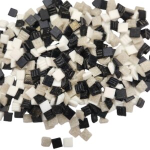 Vitreous Tiles (10x10mm) 500grams - Smokey Mix