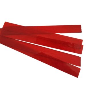 Transparent Glass Stick - x 5pc - Fire