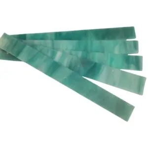 Stained Glass Sticks - Marine Jade x 5