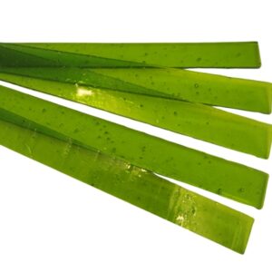 Transparent Glass Stick - x 5pc - Olive