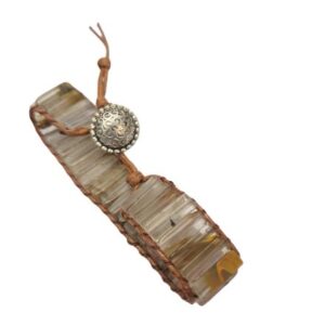 Gemstone Bracelet - Tortoise Shell