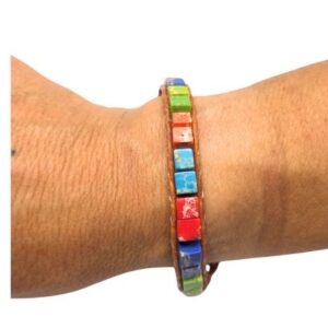 Gemstone Bracelet - Multi Cubed