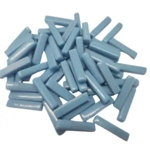 Glass Match Sticks - Baby Blue - 100grams