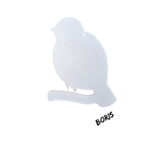 Acrylic Boris Bird (140x195x4.5mm)