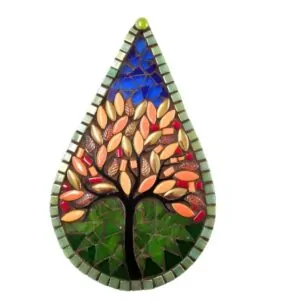 Mosaic Kit - Acrylic Tree Teardrop