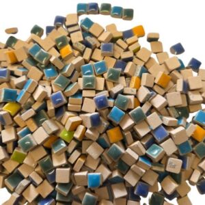 1Kg Ceramic Tiles - 10x10x5mm