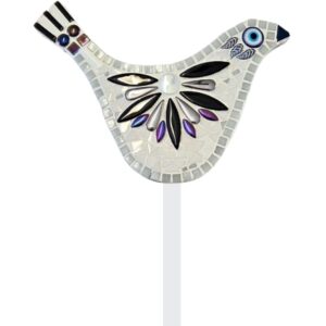 Mosaic Hazel Bird Stake Kitset - Exterior