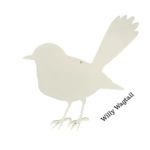 Exterior Bird - Willy Wagtail 220x200x4.5