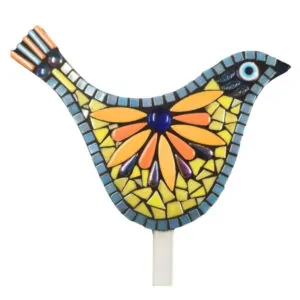 Mosaic Delilah Bird Stake Kitset - Exterior